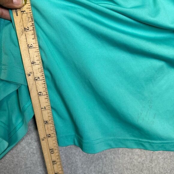 Nike Dri Fit Mens Size XL Elastic Waist Athletic Shorts Green Loose Fit Swoosh - Picture 8 of 9